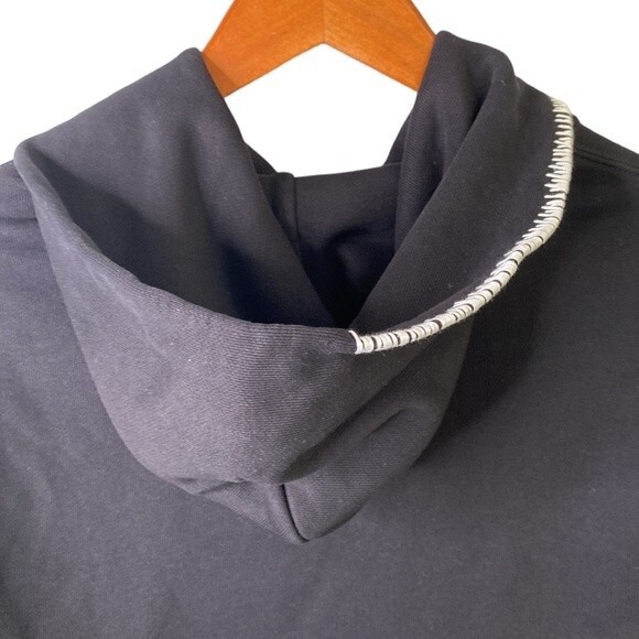 Madhappy New! Classic Universal Crop Hoodie Signature Hood-Stitch Embroidered - Picture 7 of 14